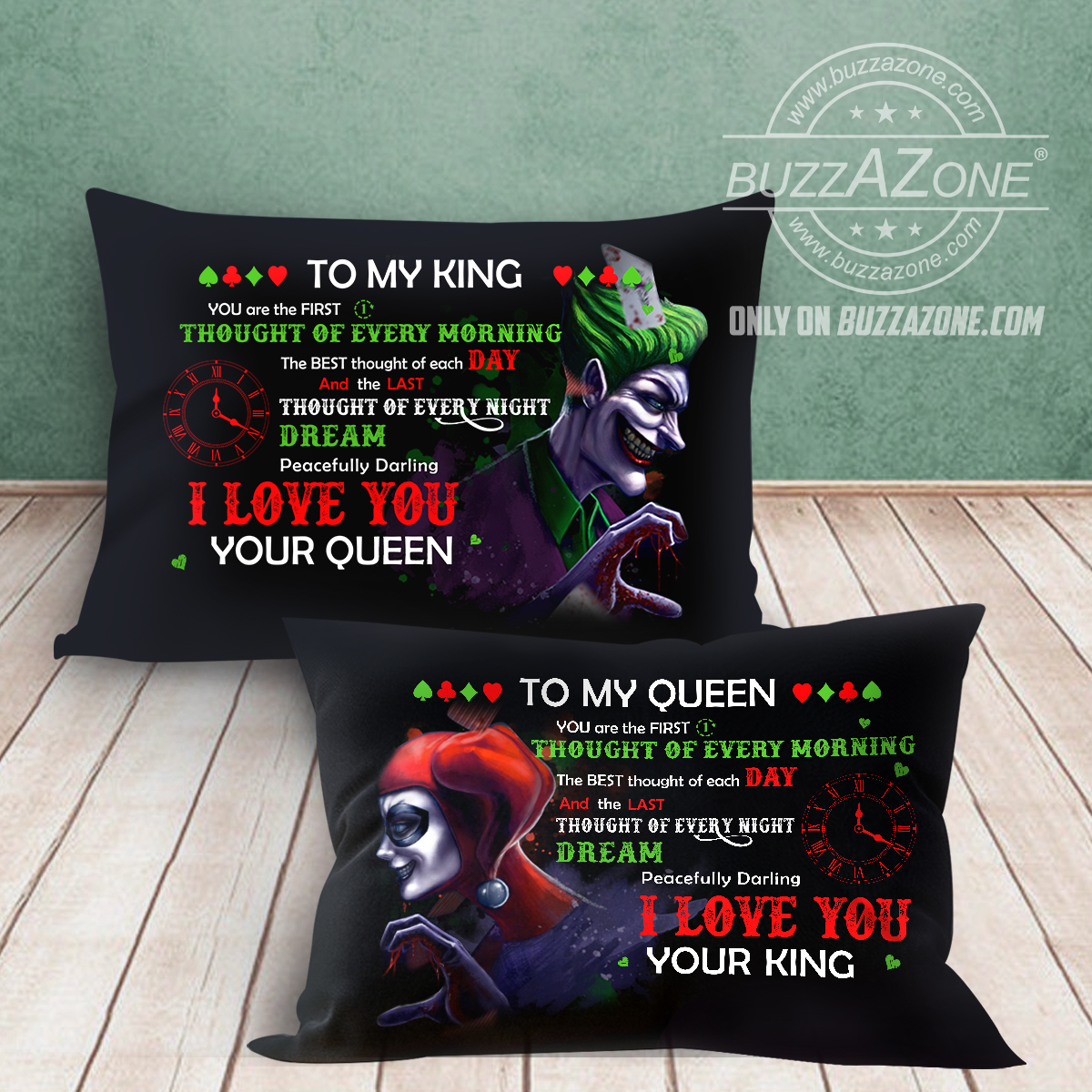 Joker Pillow QH BuzzAZone Joker Pillow QH BuzzAZone