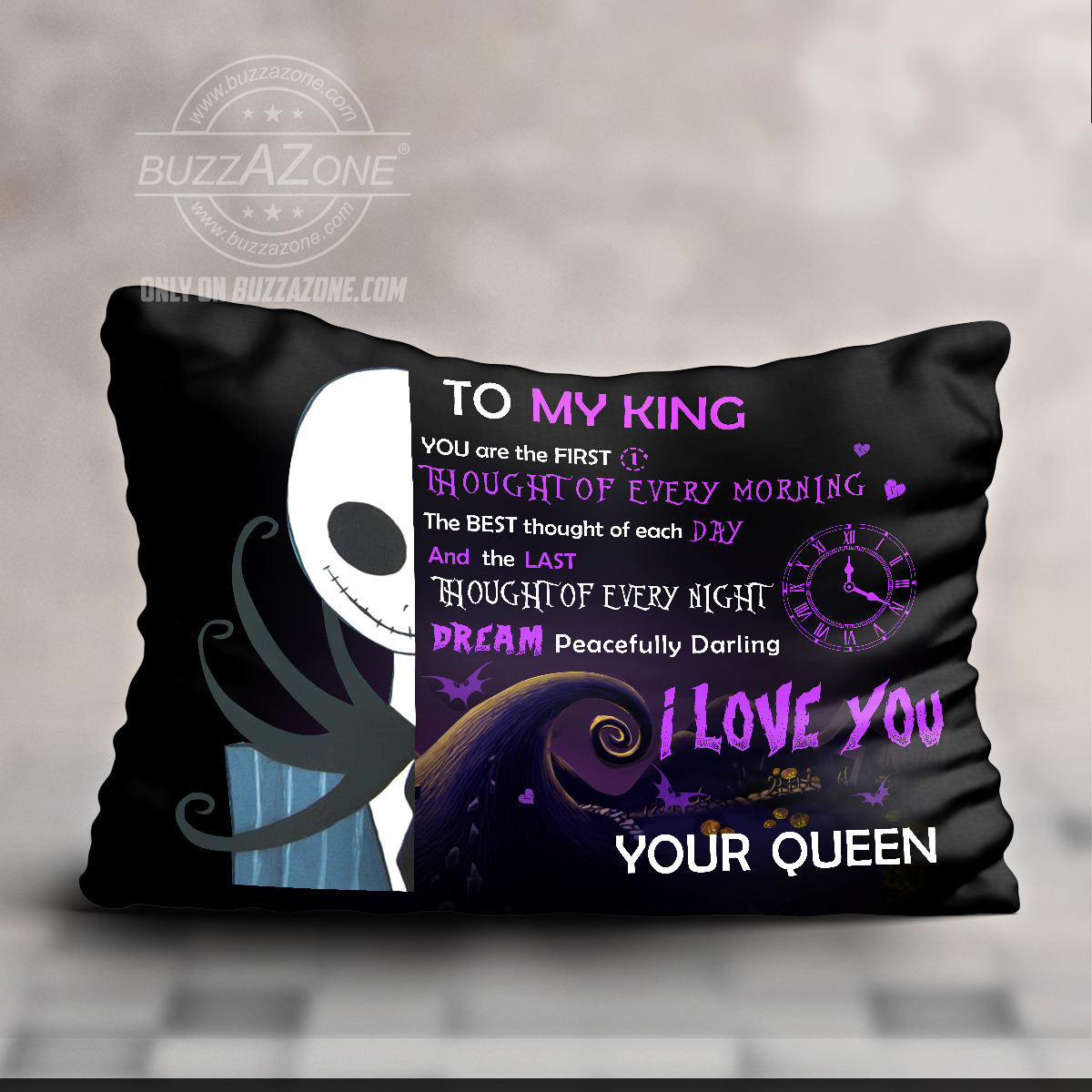 Nightmare Before Christmas Pillow QH V2 Nightmare before Christmas Pillow