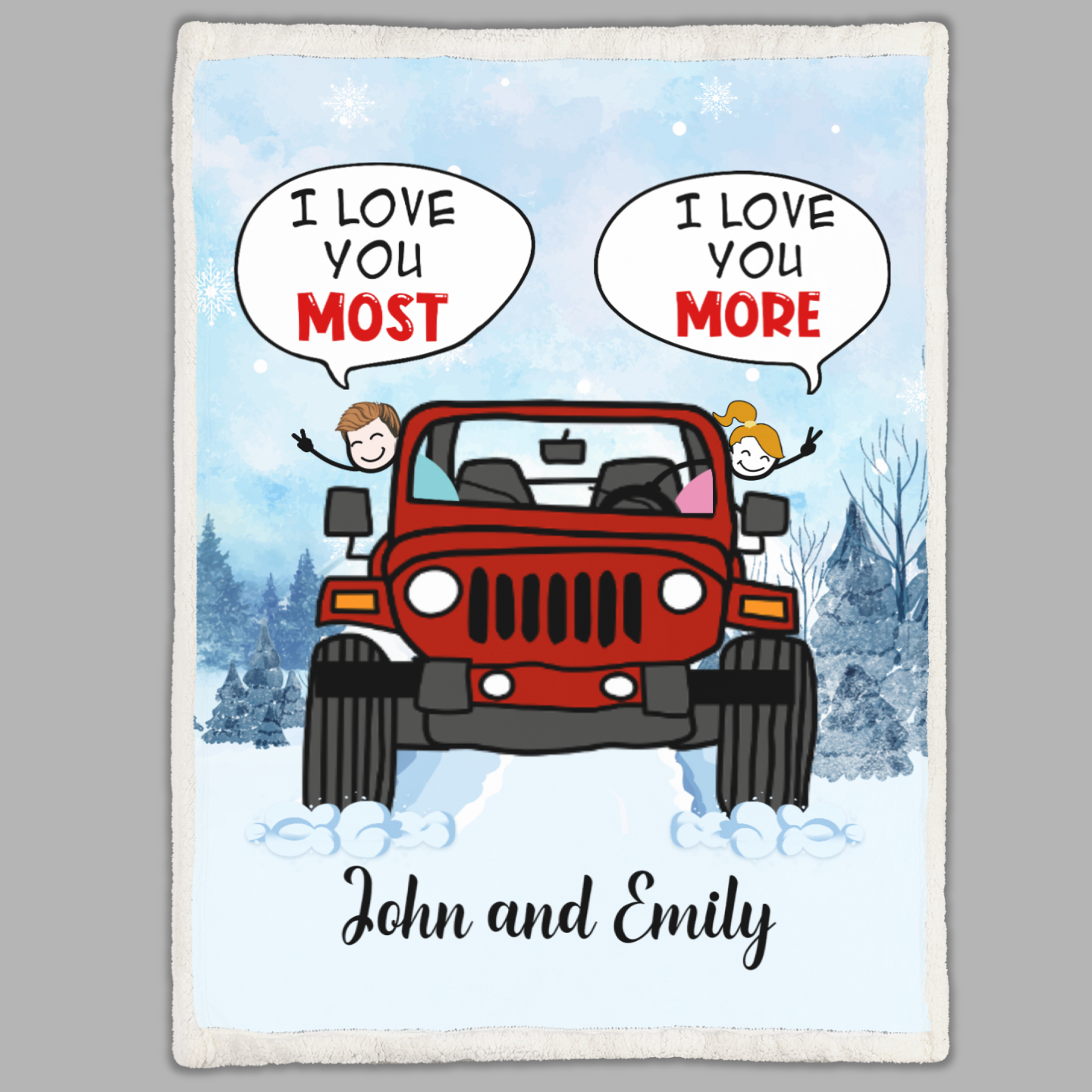 Jeep Couple I Love You More Personalized Blanket Perfect Gift Idea Funny Custom Gift V1 Gg Hozzify Jeep Couple I Love You More Personalized Blanket Perfect Gift Idea Funny Custom Gift V1 Gg Hozzify